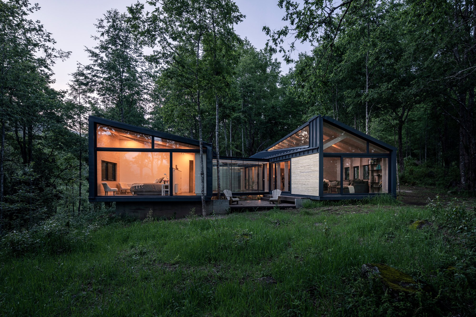 Forest House by Triangular