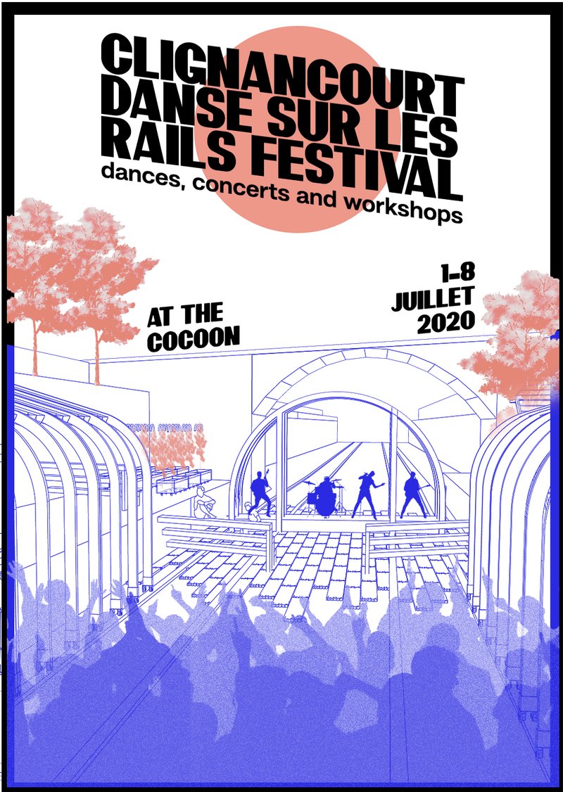 A dynamic performance hub transforms the rails into a stage for concerts, festivals, and community events.