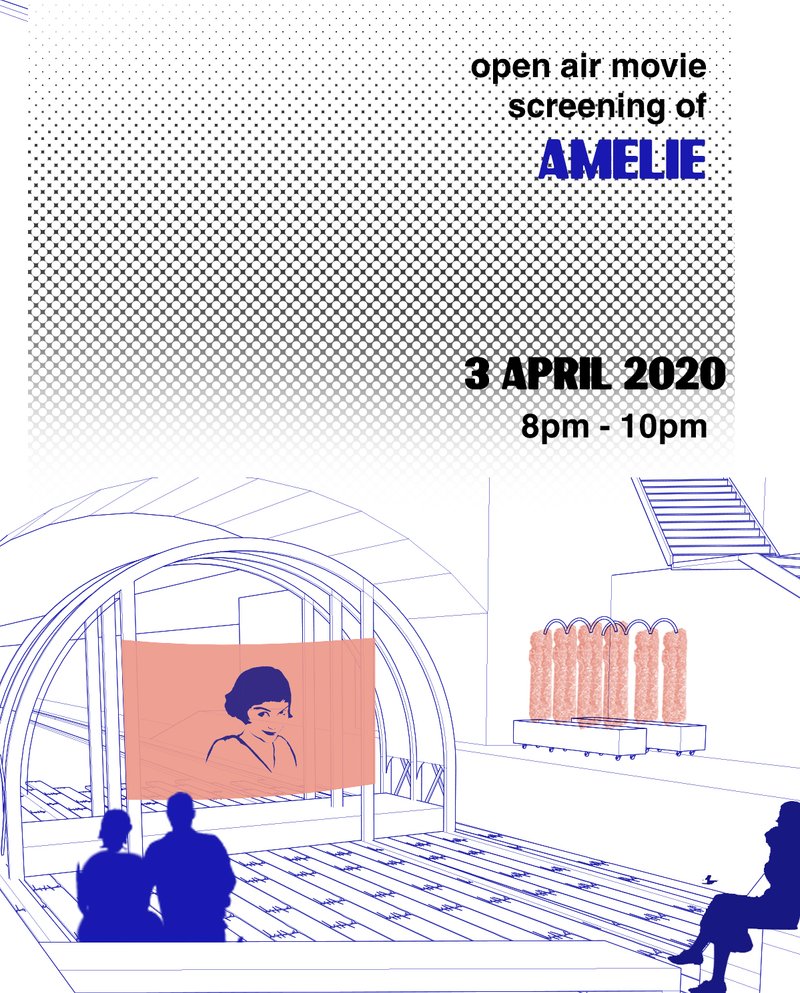 &nbsp; Open-air cinema redefines the railway as a cultural space for collective viewing and evening engagement.