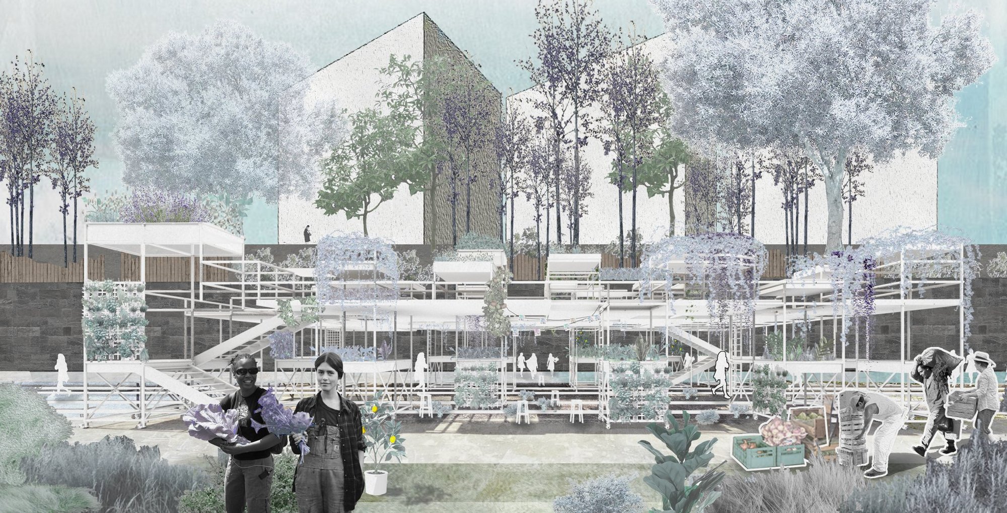 Collaboration In Urban Voids: Adaptive Reuse Architecture