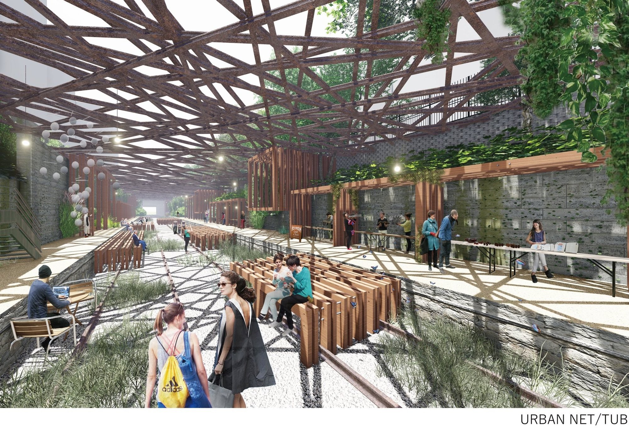 Urban Net / Tube by Takenaka Corporation