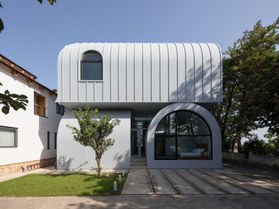 Vault on Vault Villa by KRDS: Innovative Iranian Architecture by the Caspian Sea