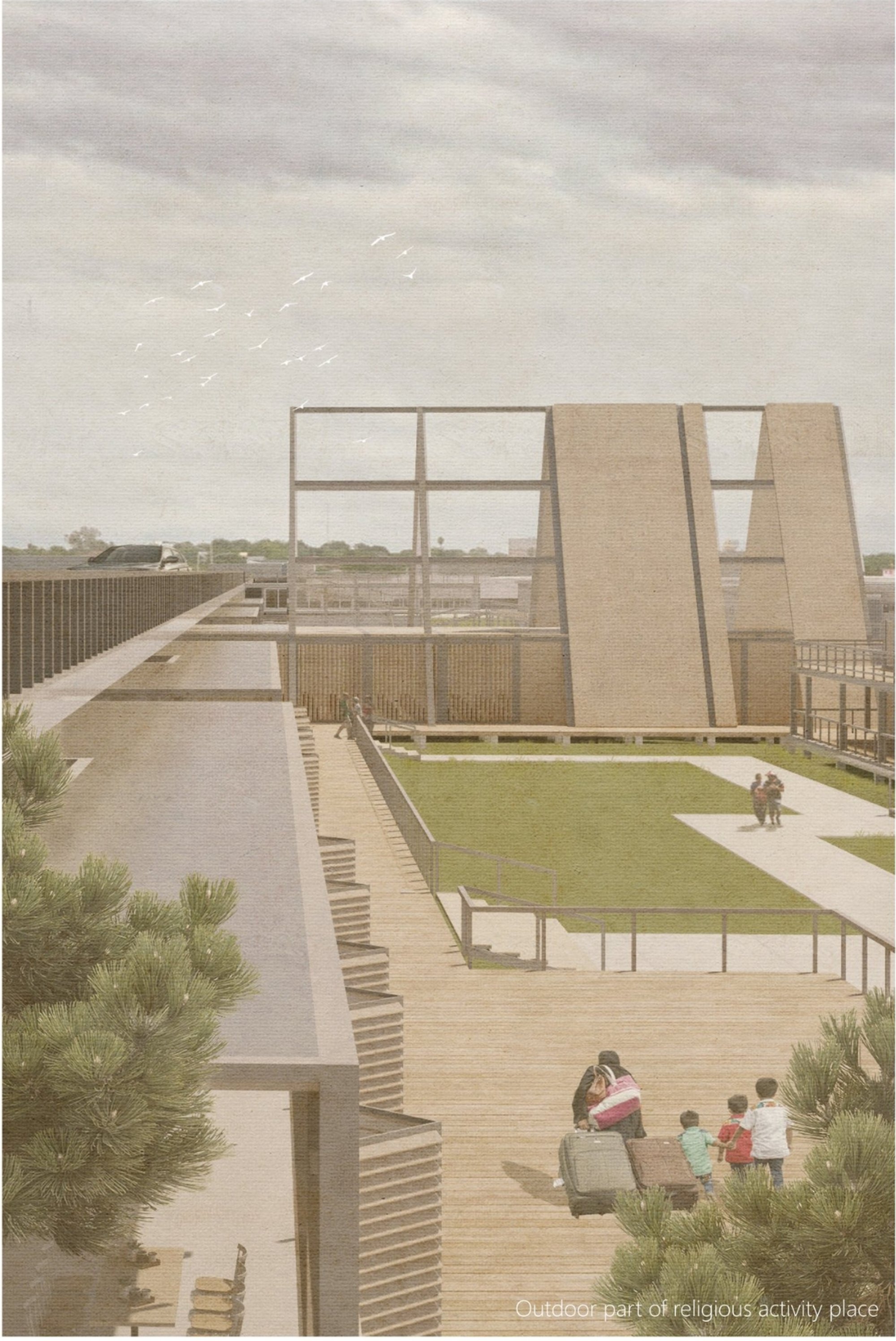 Modular Refugee Housing Architecture: Homeland by Guangxin Xie