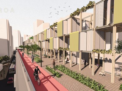 Garoa: A Parasitic Architecture Model for Urban Housing Transformation