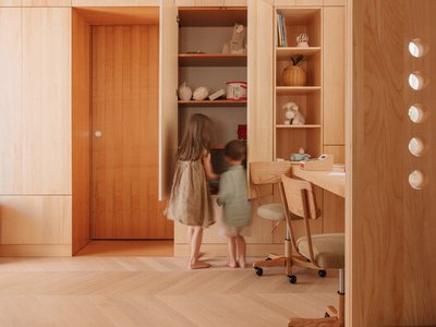 Treehouse Apartment: A Warm Timber Interior Blending Craft, Play, and Contemporary Living