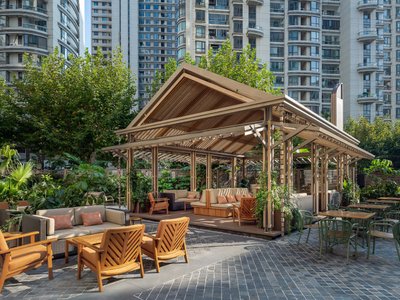 The Sala Garden by LUKSTUDIO: Redefining an Urban Oasis Experience in Shanghai