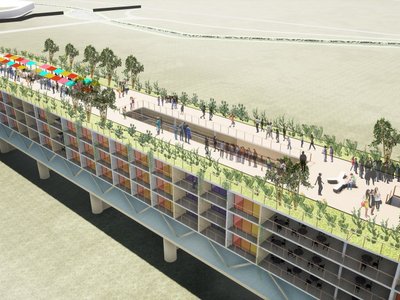 The Green Connector: Sustainable Refugee Housing Architecture Bridging Communities and Futures