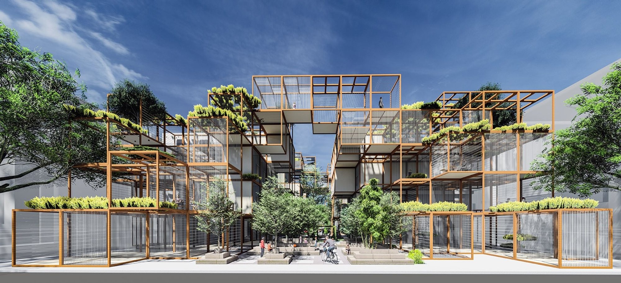 Zamalka Into The Future: A Model of Sustainable Urban Regeneration Architecture