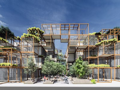 Zamalka Into The Future: A Model of Sustainable Urban Regeneration Architecture