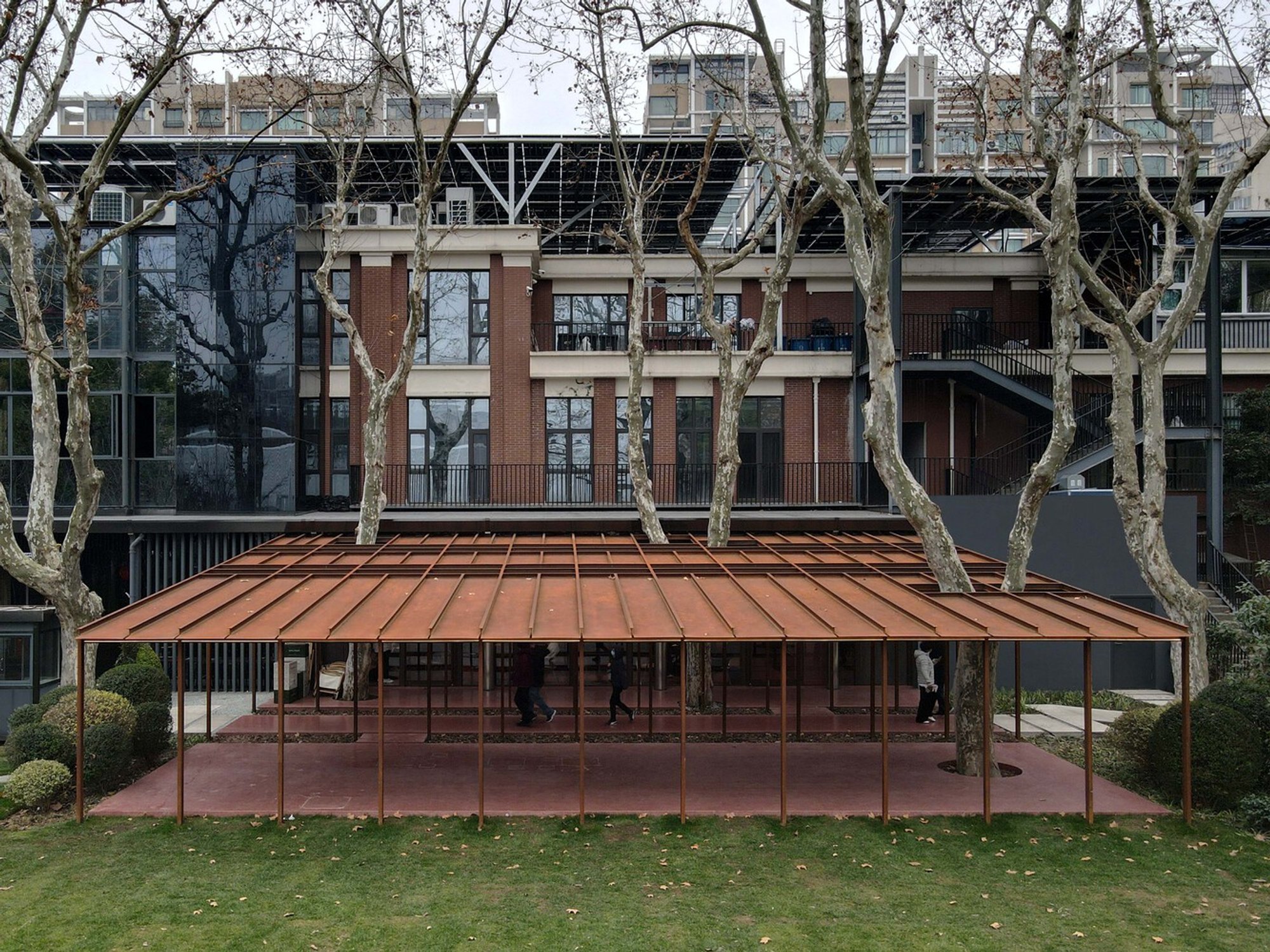 The Coffee Shed of Luxun Park: Harmonizing Architecture and Nature