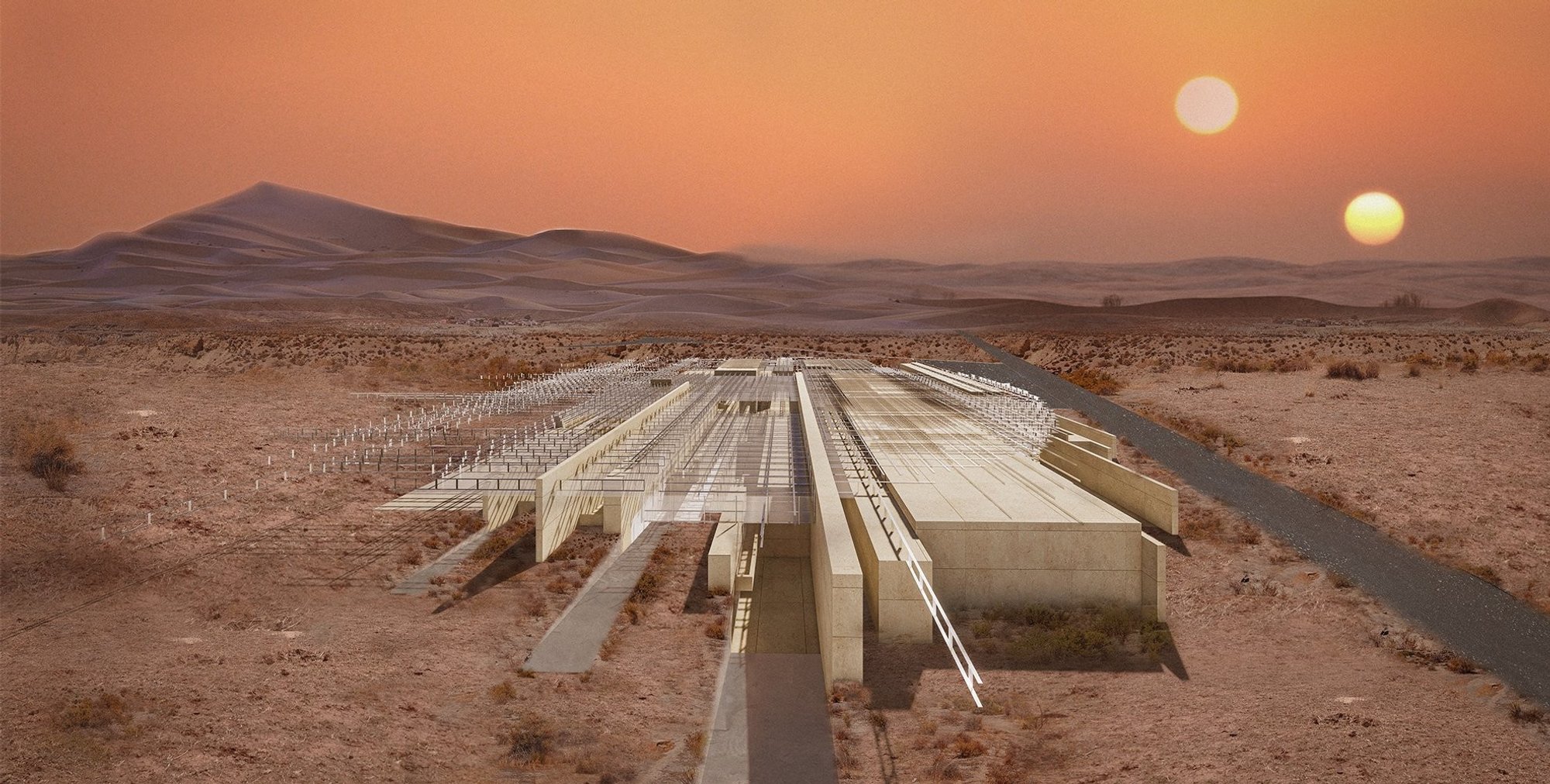 Tracing the Faded: A Cinematic Architecture Project Reimagining Film Culture in the Desert