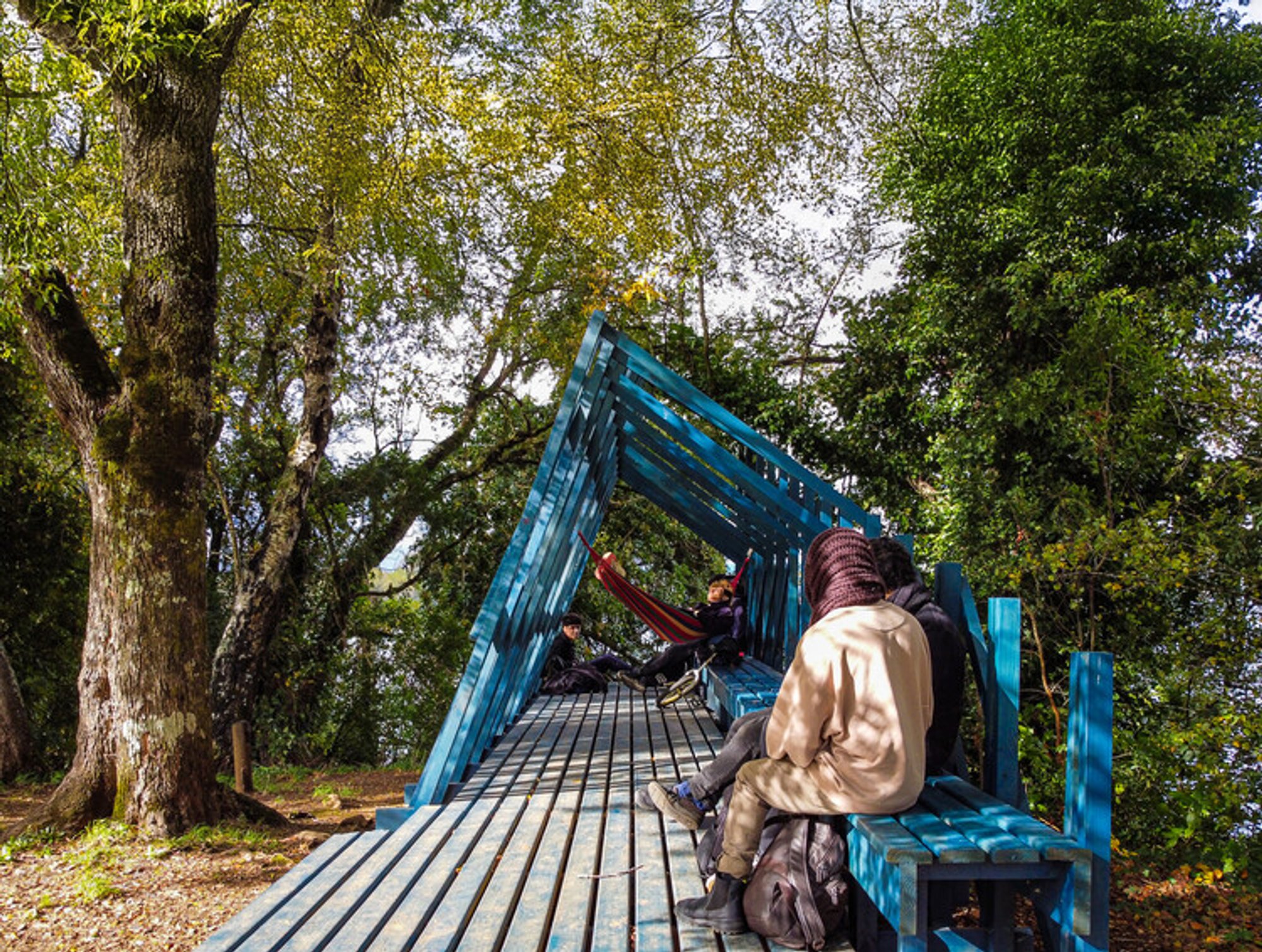 Isla Teja Performance Pavilions by Dum Dum Lab, Valdivia, Chile