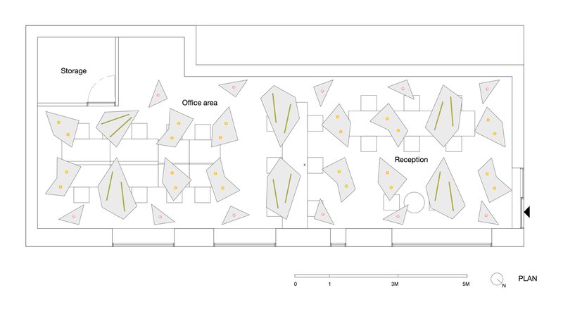 Kakushin Office floor plan