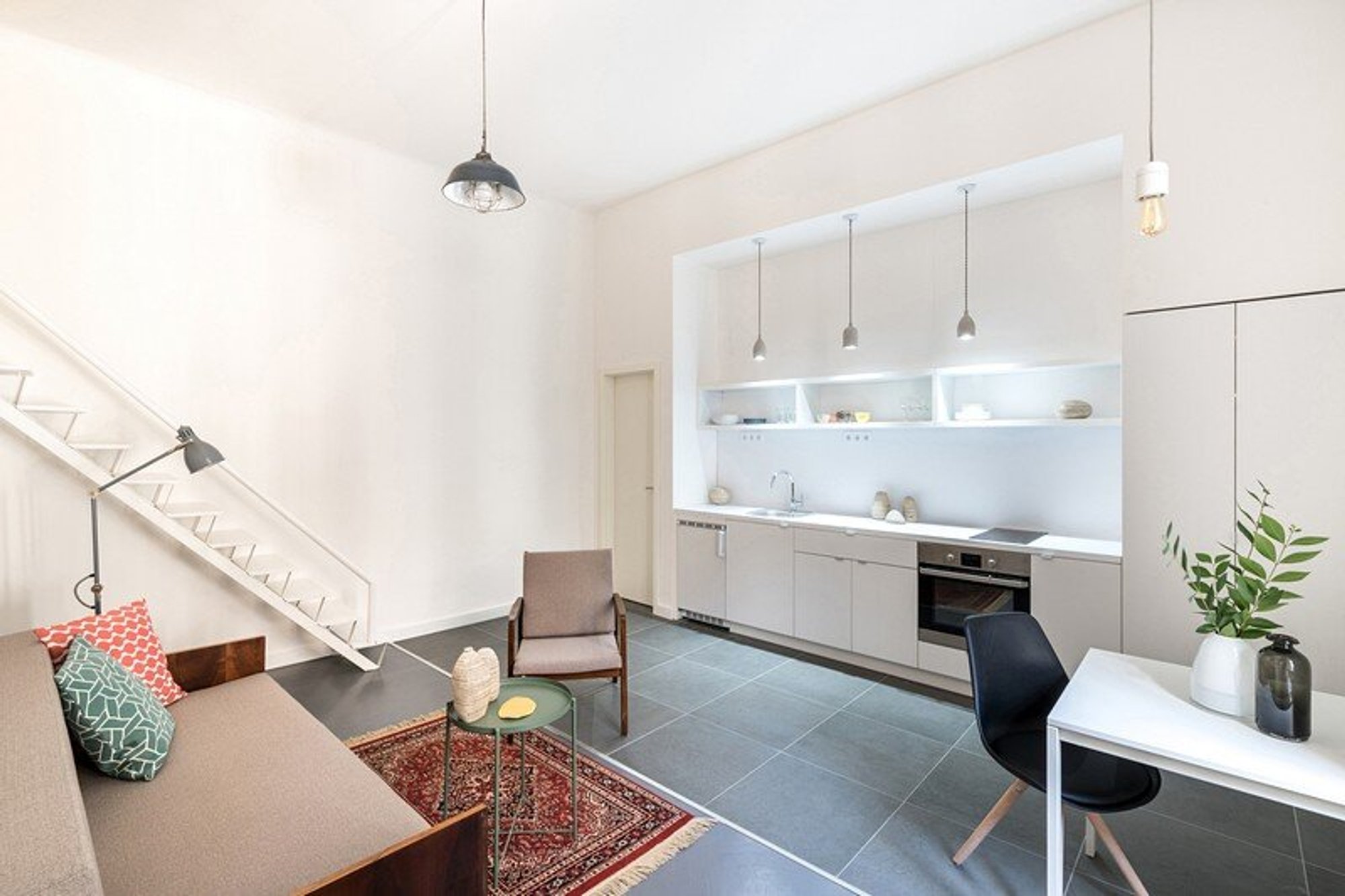 Marvila Apartment Renovation in Lisbon: A Bright Minimalist Attic Transformation by KEMA Studio