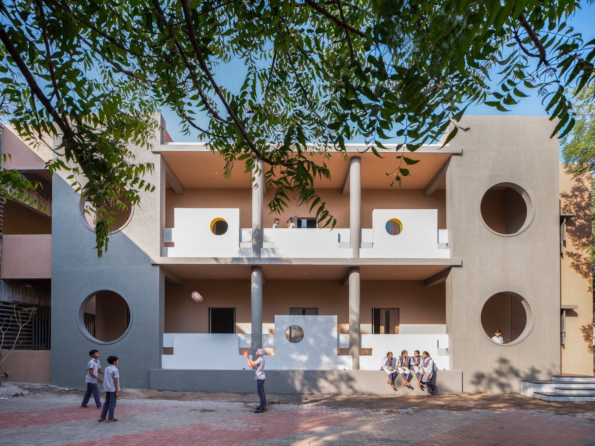 School Under a Neem by Dhulia Architecture Design Studio