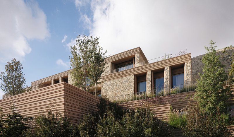 Villa A by Carl Gerges Architects, Faraya, Lebanon