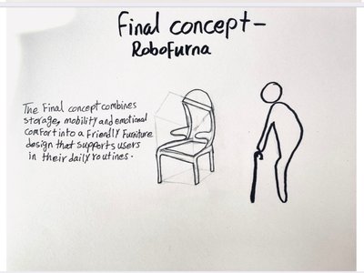 Robofurna: Smart Assistive Furniture for Elderly Care