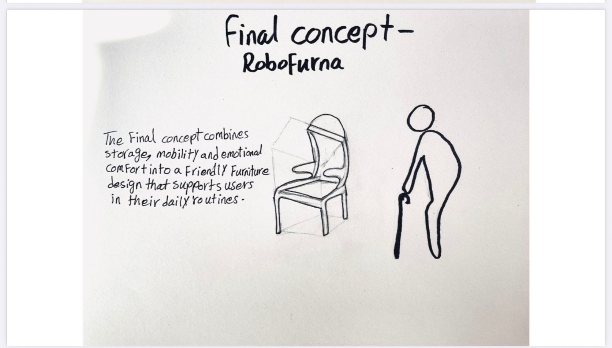 Robofurna: Smart Assistive Furniture for Elderly Care