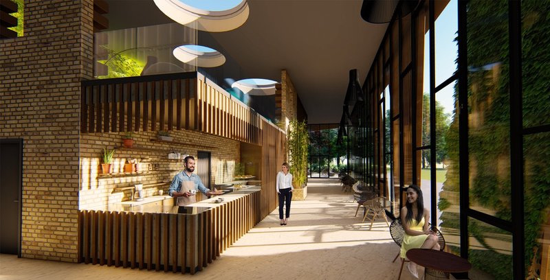 Lamela Café: A Biophilic Architecture Approach to Urban Café Design in Vienna