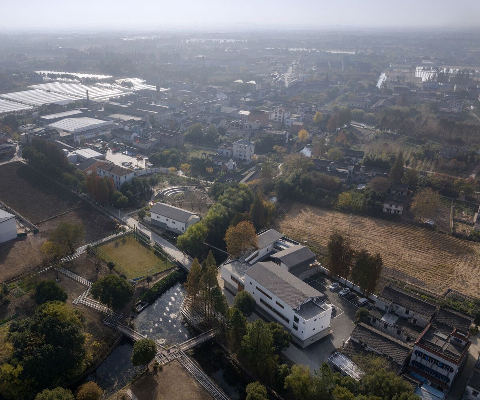Party and Public Center of Longnan Village by Sens Architects: Community, Culture, and Architectural Heritage in Jiaxin