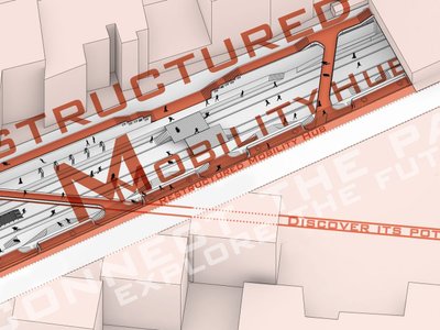 Restructured Mobility Hub: Adaptive Urban Design Revitalizing Public Infrastructure