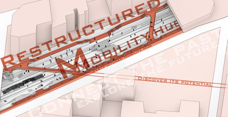 Restructured Mobility Hub: Adaptive Urban Design Revitalizing Public Infrastructure