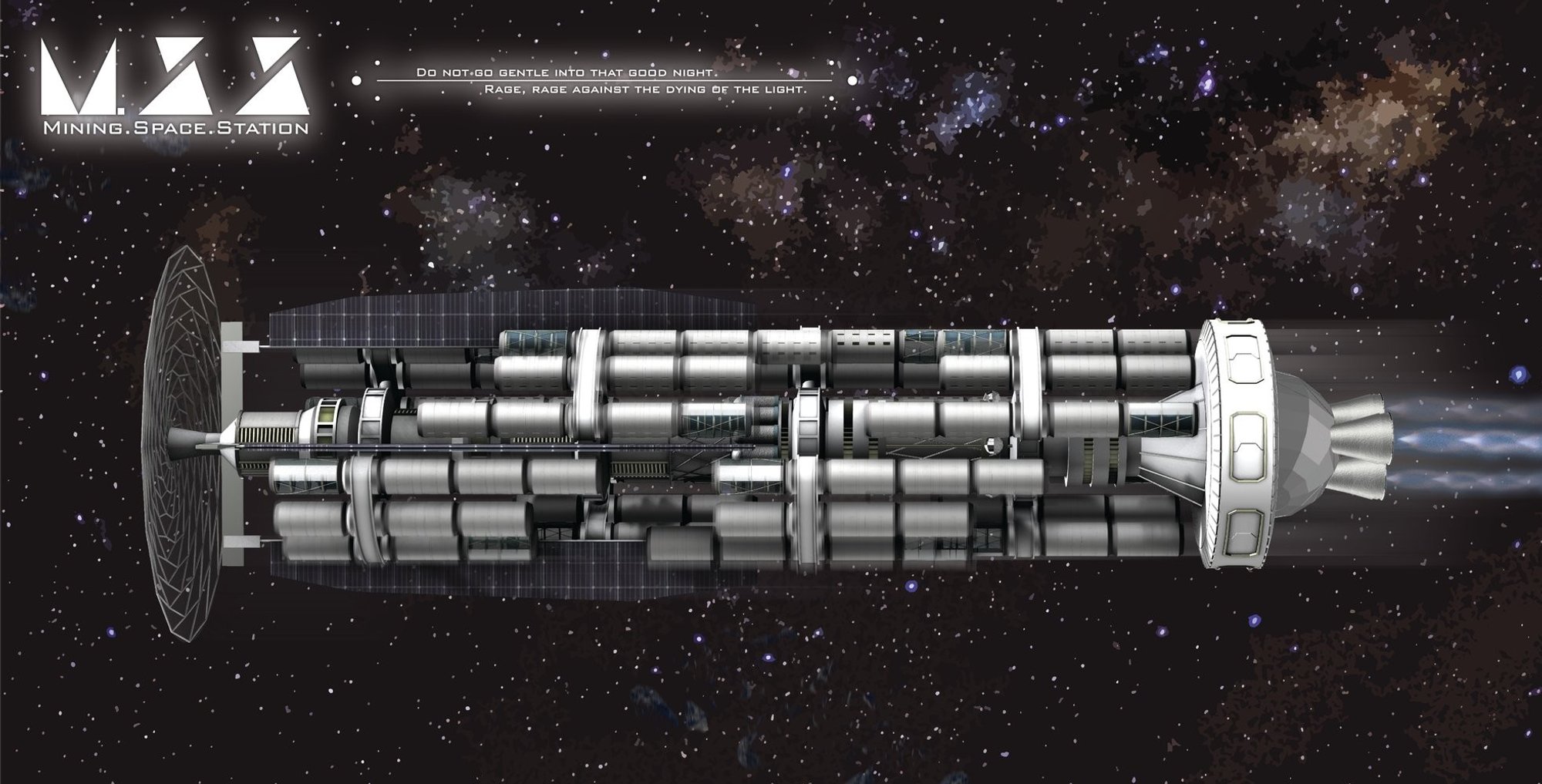Mining Space Station: Advancing Space Architecture Through Orbital Resource Infrastructure