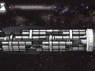 Mining Space Station: Advancing Space Architecture Through Orbital Resource Infrastructure