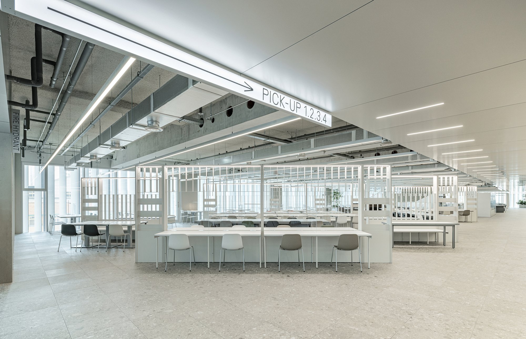NAVER 1784 Canteen and Cafe by Betwin Space Design: Innovative Hybrid Work and Dining Space