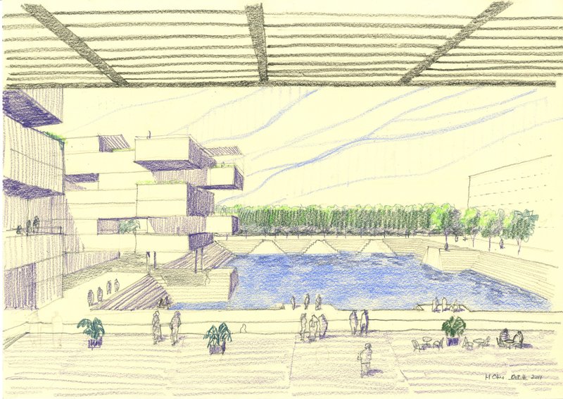 Concept sketch by Hidetoshi Ohno