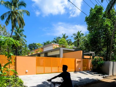 Colour Burst House by LIJO RENY Architects: A Tropical Home Designed Around Rain, Light, and Courtyard Living