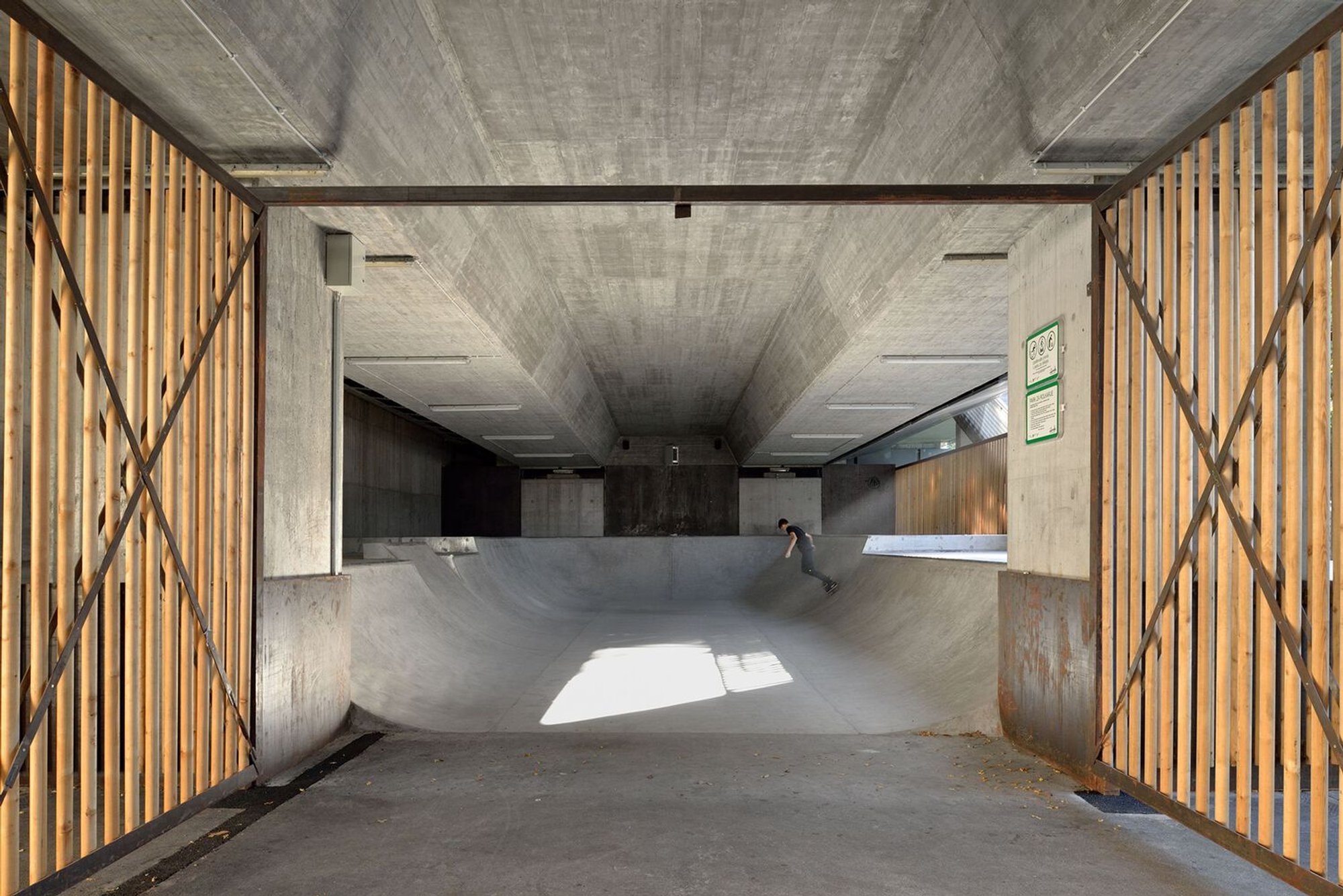 Transforming Ljubljana’s Urban Void: Skatepark Under Fabiani Bridge by Scapelab