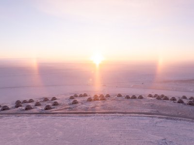 A Volcanic Landscape Reborn as Hotel Architecture