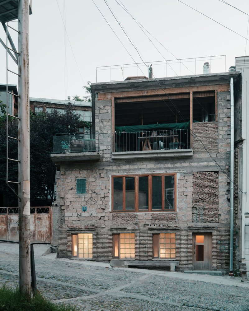 David and Alexander Brodsky Reassemble a Tbilisi Ruin into the Unfinished House