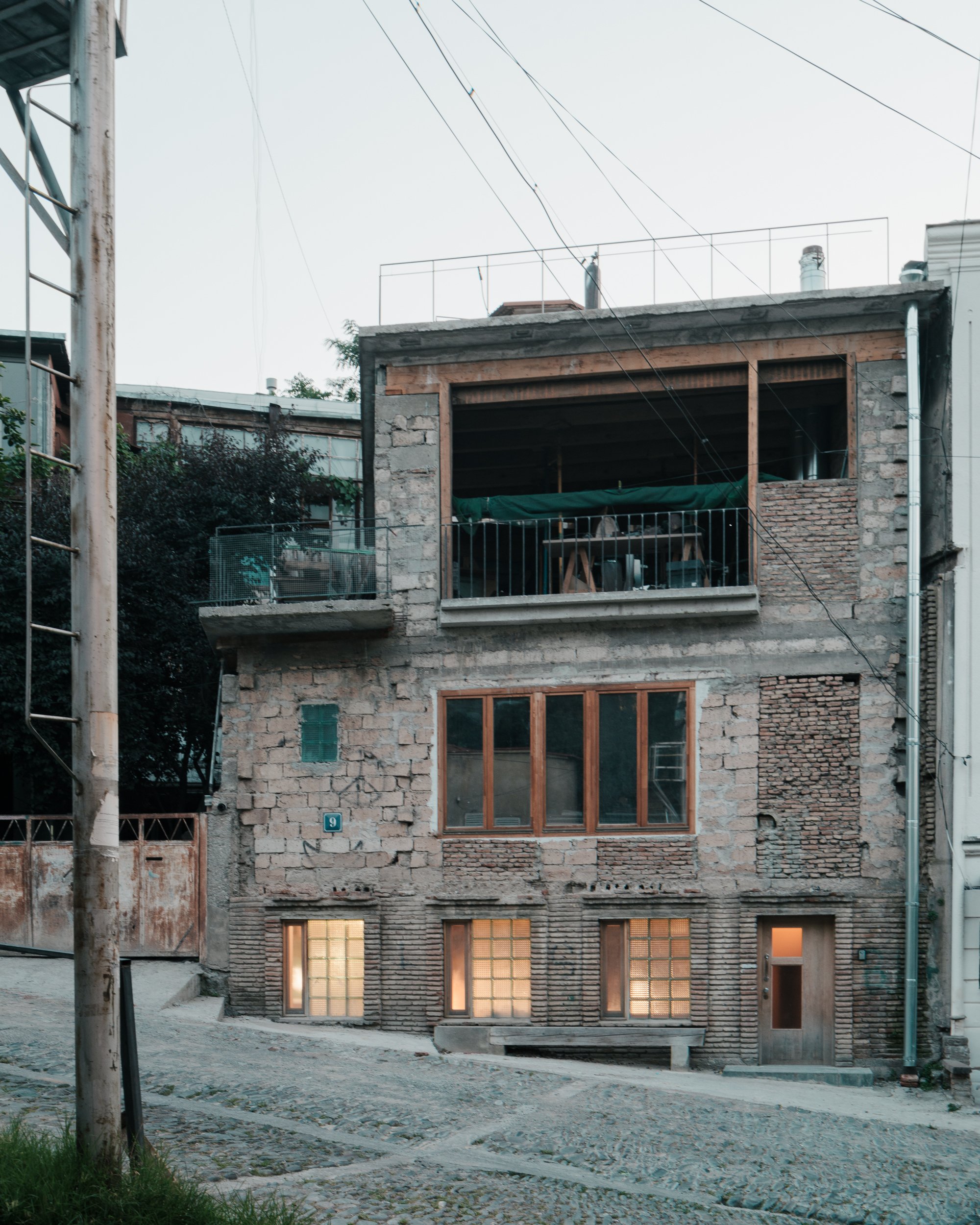 David and Alexander Brodsky Reassemble a Tbilisi Ruin into the Unfinished House