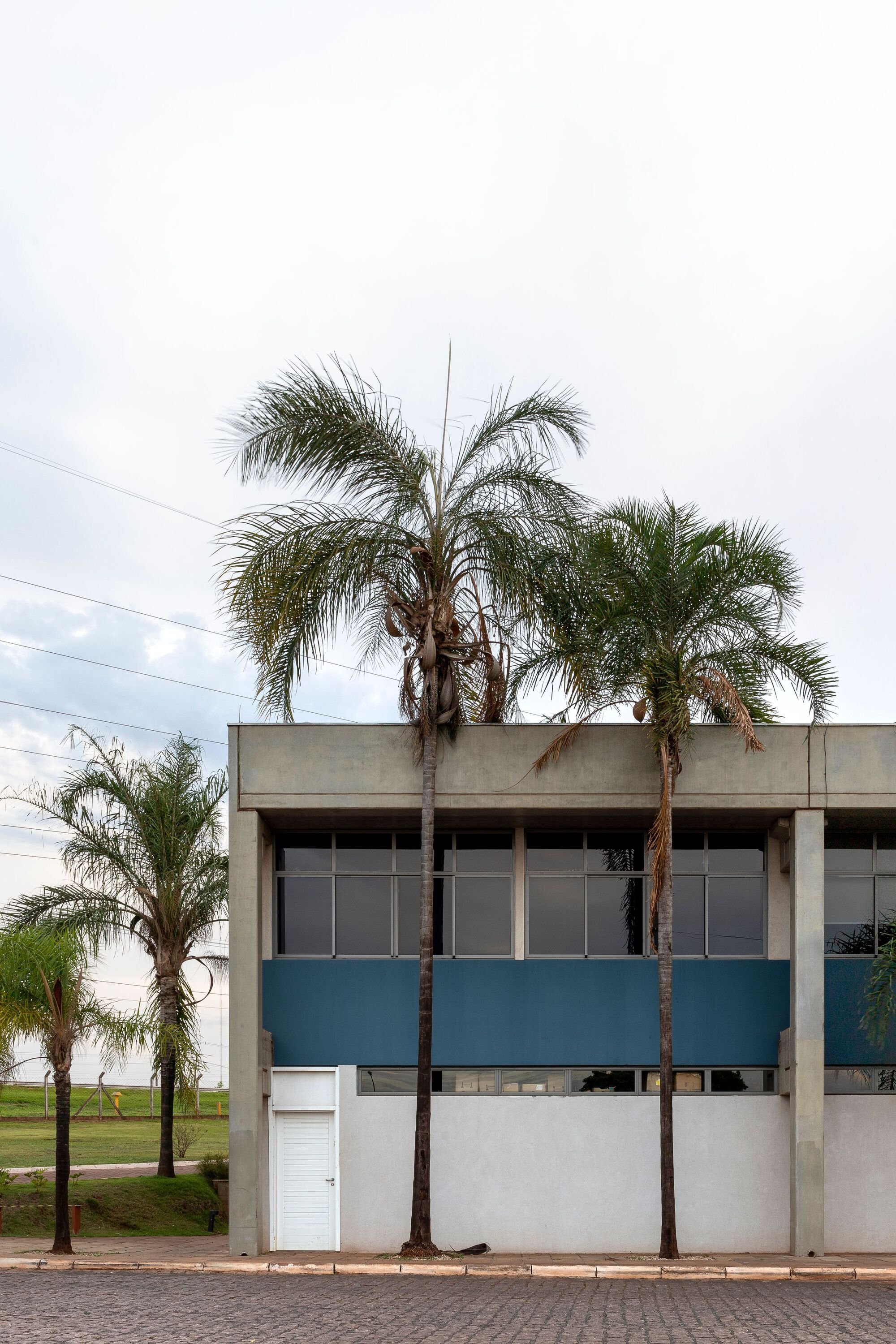 Estúdio Cidade Builds a Landscaped Office Oasis Inside a Brazilian Fuel Depot