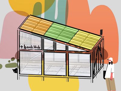 Modular Architecture for Community Spaces: The BookHub by Elif Turgut