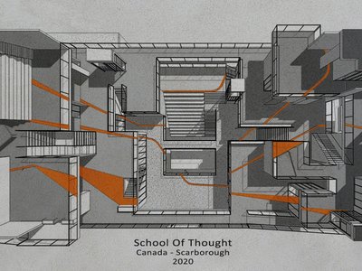 School Of Thought by Mojtaba Hooshangianshirazi, Rokhsareh Shakibayi, Hilda Khozaee, and Monire Vkh