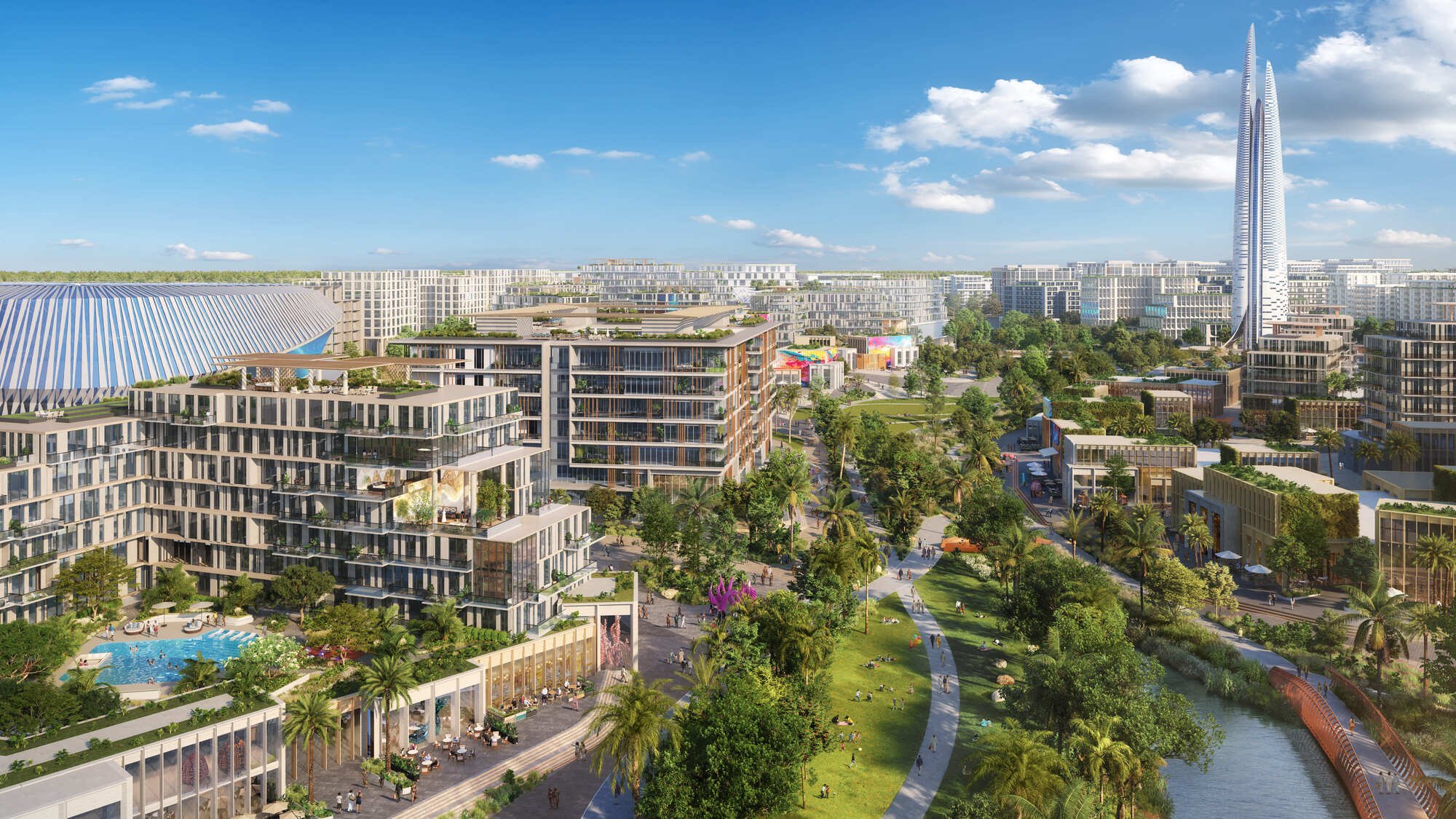 Benoy Plans a 250-Hectare Mixed-Use District in Abuja Anchored by Africa's Tallest Tower