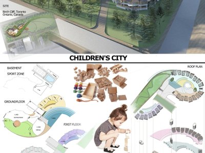 Children's City: Sustainable School Architecture Redefining Learning Through Open and Adaptive Spaces