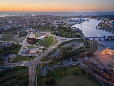 Audrius Ambrasas Architects Merge a Science Center into a Latvian Hillside at VIZIUM