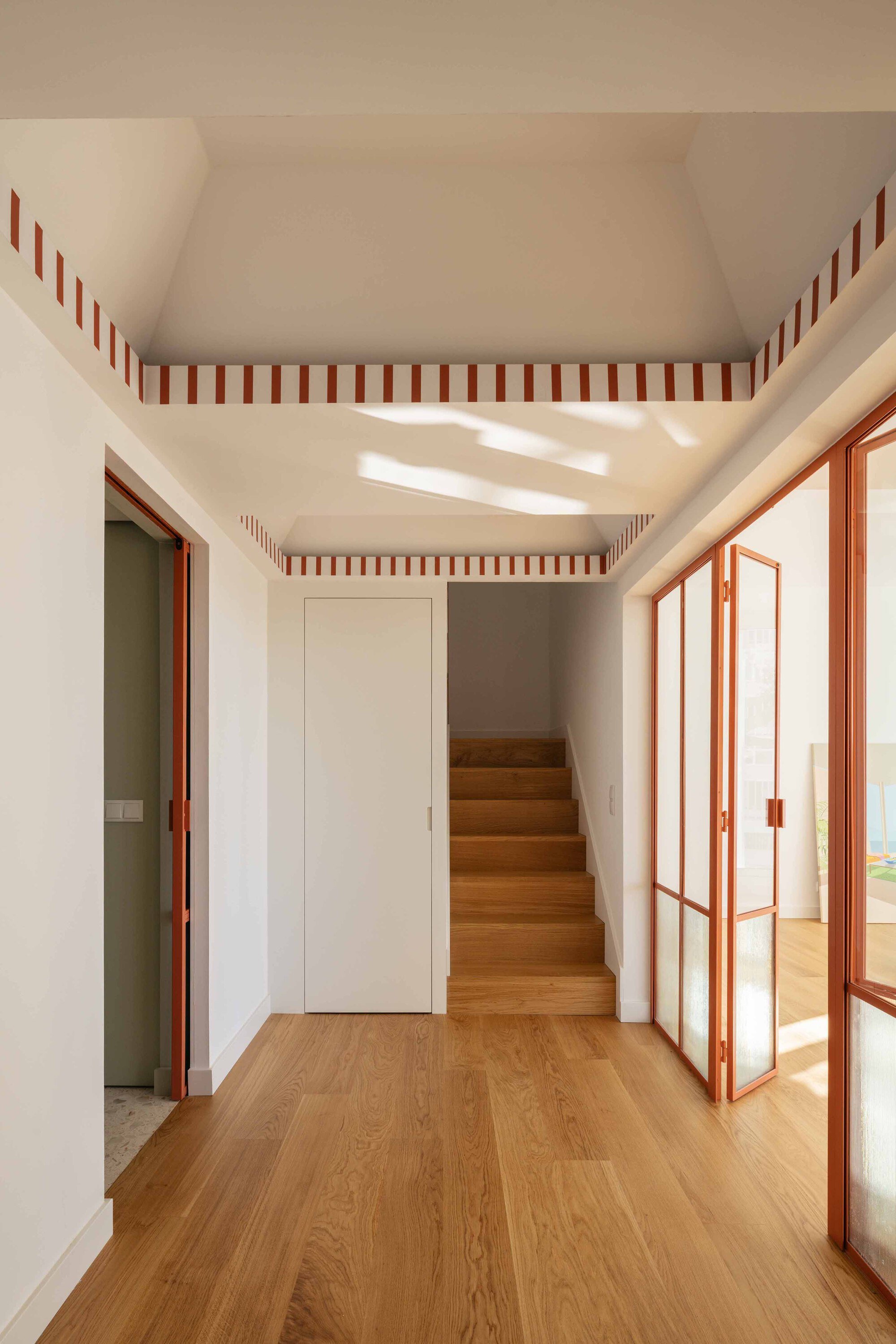 Blaanc Threads Color and Craft Through a 1950s Lisbon Apartment Across Two Floors