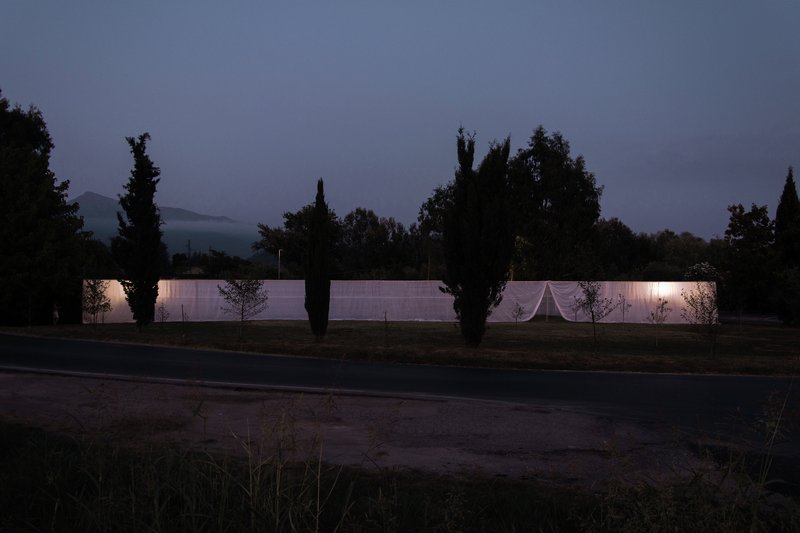 Grazzini Tonazzini and Giorgia Colombo Wrap a Forgotten Tuscan Ruin in Agricultural Fabric