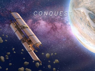CONQUEST: A Visionary Space Habitat Architecture Concept for Sustainable Asteroid Mining
