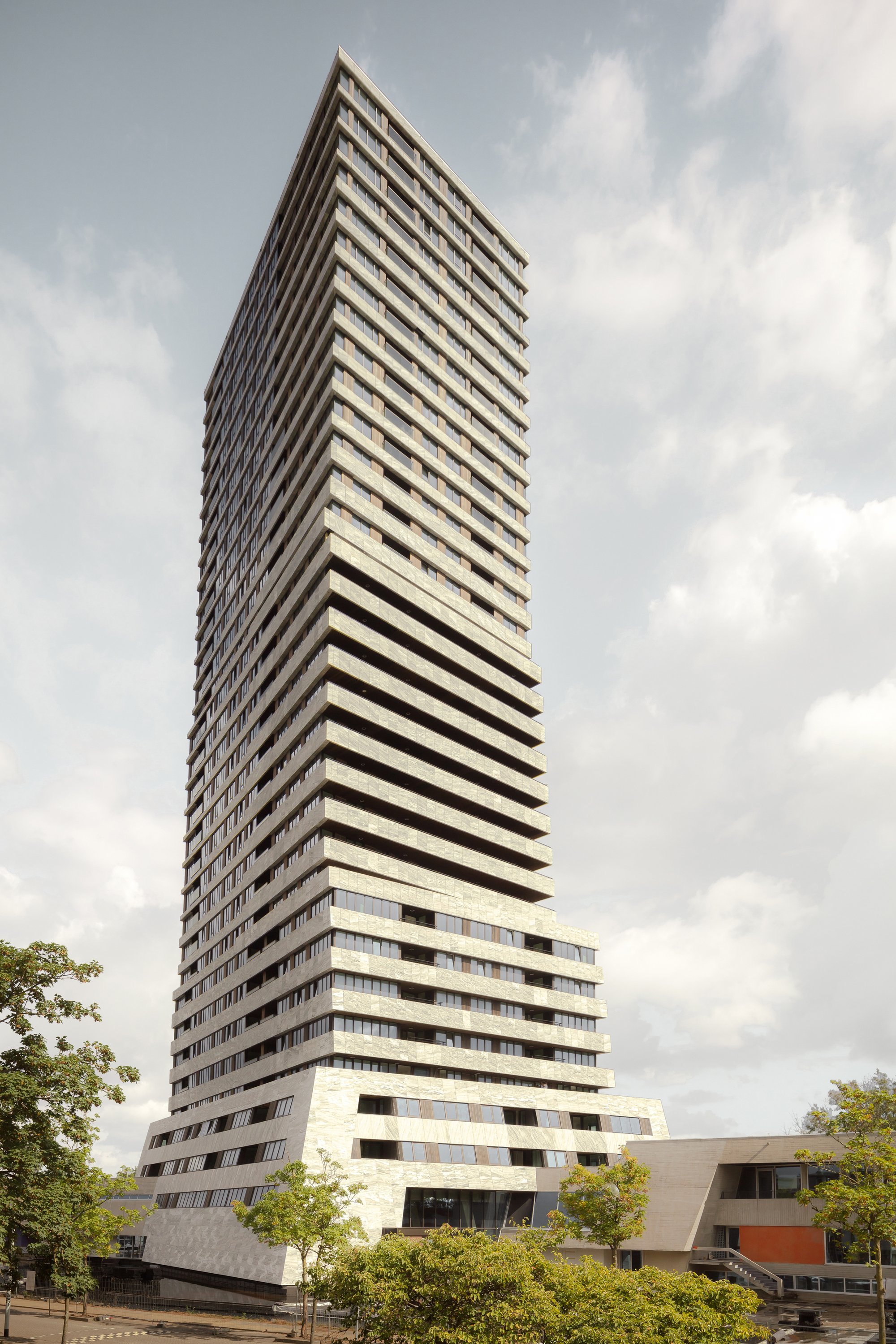 Powerhouse Company Twists a Wartime Bunker into Eindhoven's Most Defiant Residential Tower