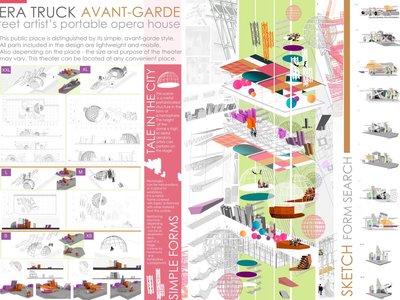 Portable Theater Architecture Redefines Urban Cultural Spaces in “Tale in the City”