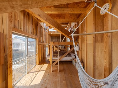 1-1 Architects Builds a Nagoya House and Office from Decades of Stockpiled Timber