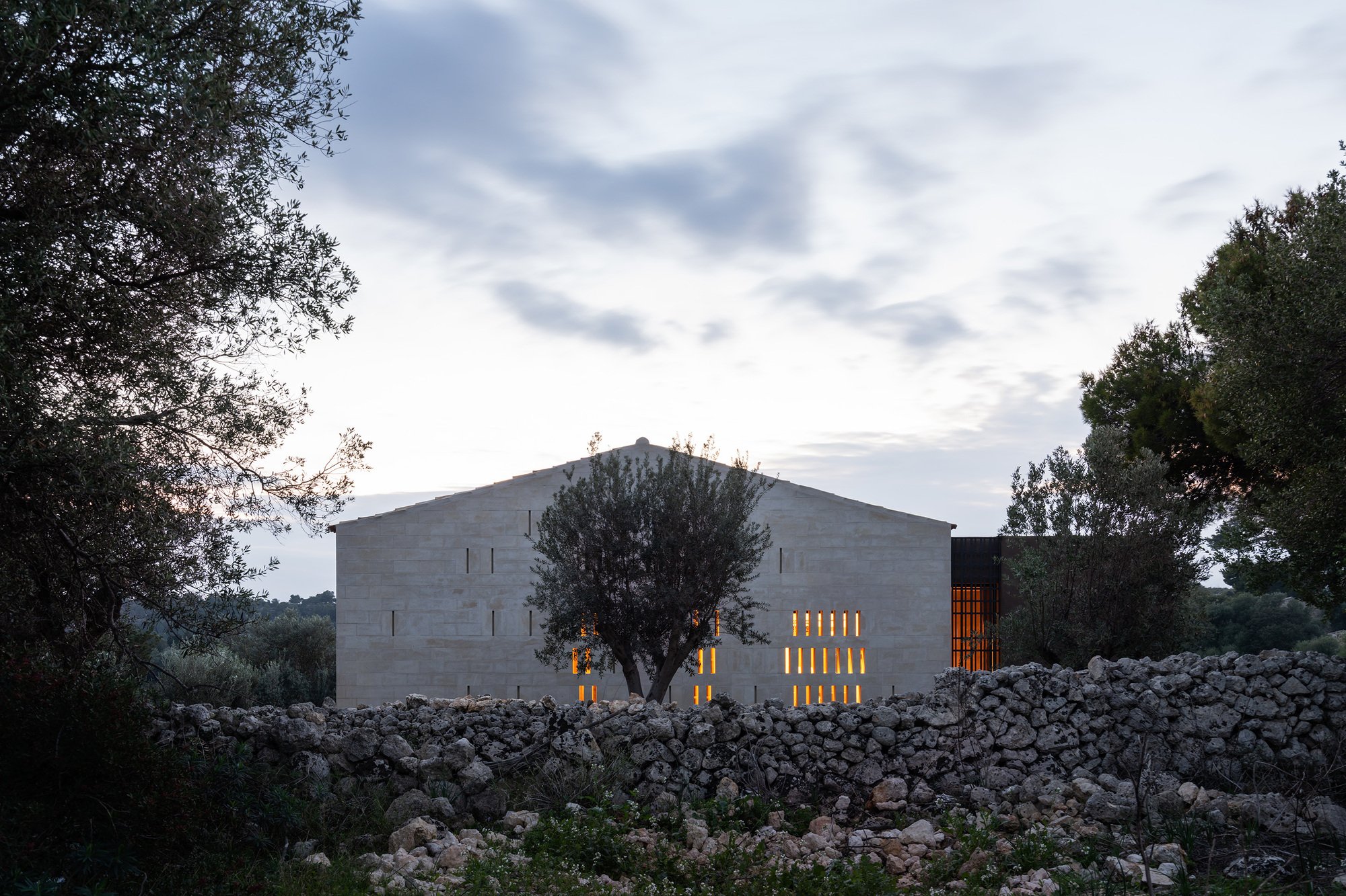 depaolidefranceschibaldan Revives Abandoned Sicilian Stables into a Stone and Cocciopesto Villa in Noto