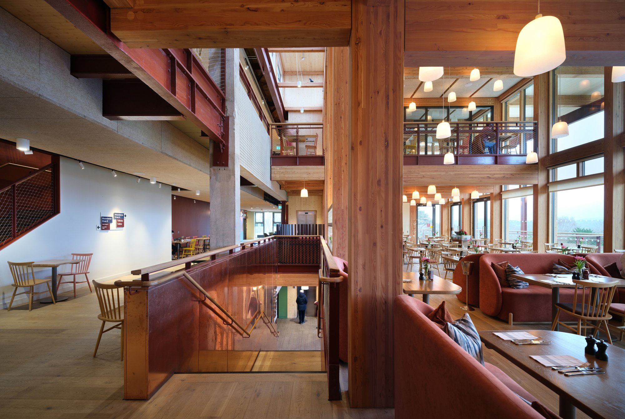 Haworth Tompkins Gives Wales' Largest Producing Theater a Timber-Framed Second Act
