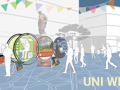 Uni Wheel: Mobile Architecture Redefining Public Art Spaces